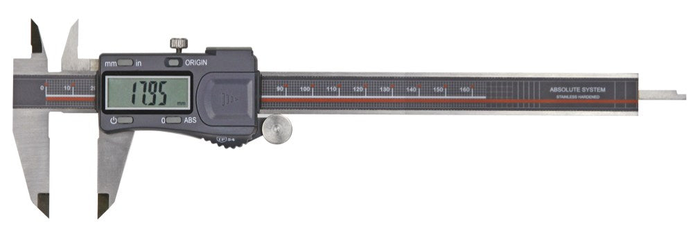 Digitale schuifmaat 200x50mm met ABSO- LUUT systeem "IP54"