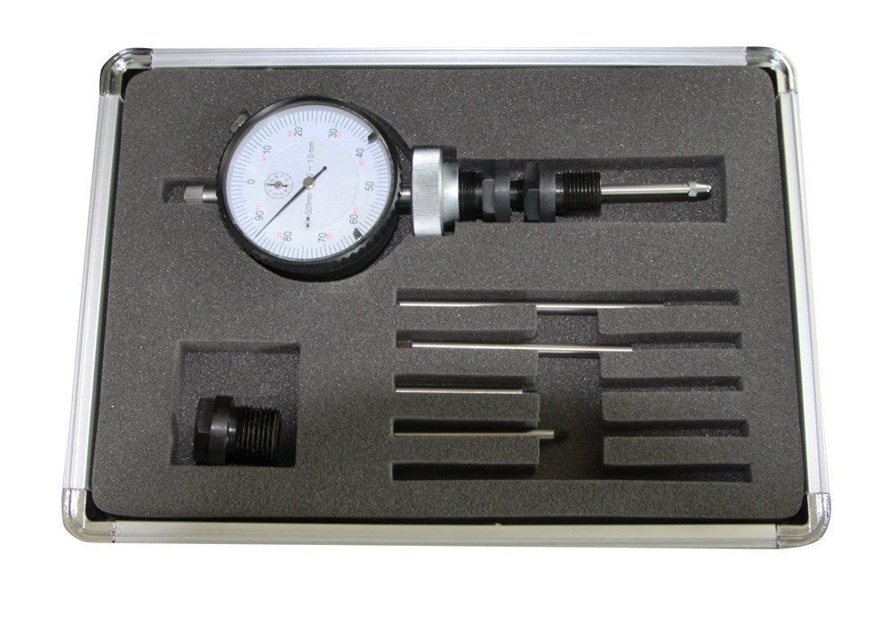 Meetklok set M10x1mm/M14x1,25mm 4 verlengstukken 30/40/50/60mm