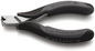 KNIPEX 64 12 115 ESD Elektronica-voorsnijtangen ESD met meer-componenten greep 115 mm