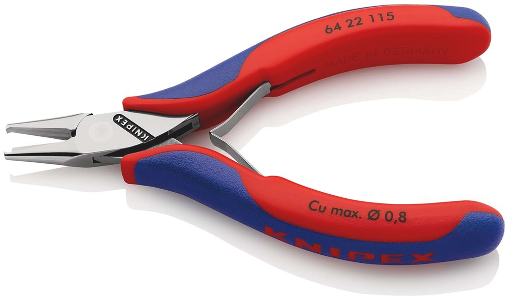 KNIPEX 64 22 115 Elektronica-voorsnijtang met meer-componenten greep 115 mm