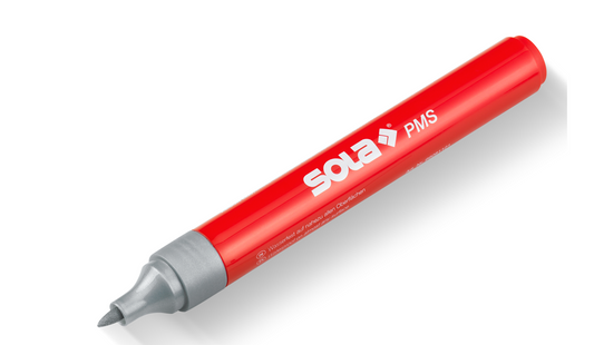 Permanent marker PMS zilver set/10