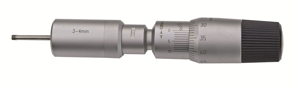Precisie interne meetvoet 2,5-3mm met verstelring 2,5mm, blinde gaten