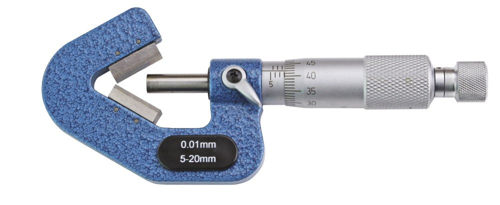 Precisie driepunts micrometer 80-95mm aflezing 0,01mm met HM meetpunten