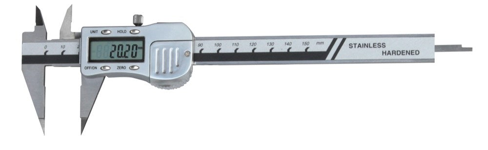 Digitale schuifmaat 150mm extra spitse snavel