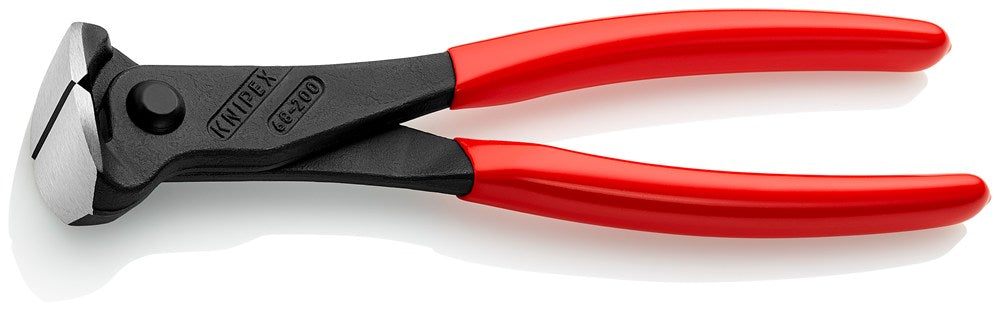 KNIPEX 68 01 200 Voorsnijtang met kunststof bekleed zwart geatramenteerd 200 mm
