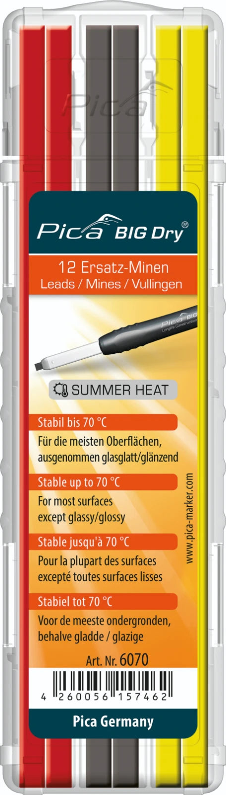 Pica BIG Dry 6070 Navulling Summer Heat multikleur