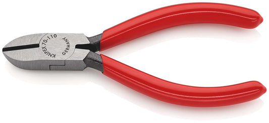 KNIPEX 70 01 110 Zijsnijtang met kunststof bekleed zwart geatramenteerd 110 mm