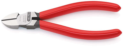 KNIPEX 70 01 140 Zijsnijtang met kunststof bekleed zwart geatramenteerd 140 mm