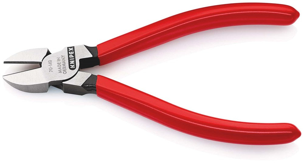 KNIPEX 70 01 140 Zijsnijtang met kunststof bekleed zwart geatramenteerd 140 mm