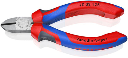 KNIPEX 70 02 125 Zijsnijtang met comfortgrepen zwart geatramenteerd 125 mm