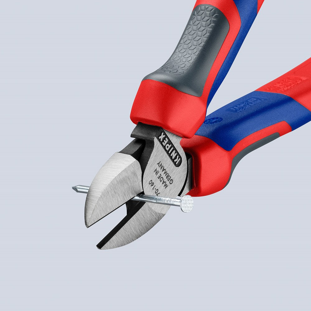 KNIPEX 70 02 160 Zijsnijtang met comfortgrepen zwart geatramenteerd 160 mm