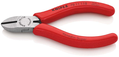 KNIPEX 70 11 110 Zijsnijtang met kunststof bekleed zwart geatramenteerd 110 mm