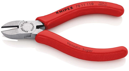 KNIPEX 70 11 110 Zijsnijtang met kunststof bekleed zwart geatramenteerd 110 mm