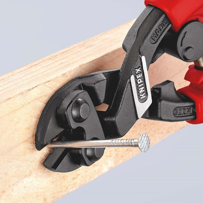 KNIPEX 71 22 200 CoBolt® Compacte boutensnijtang met slanke meer-componentengrepen zwart geatramente