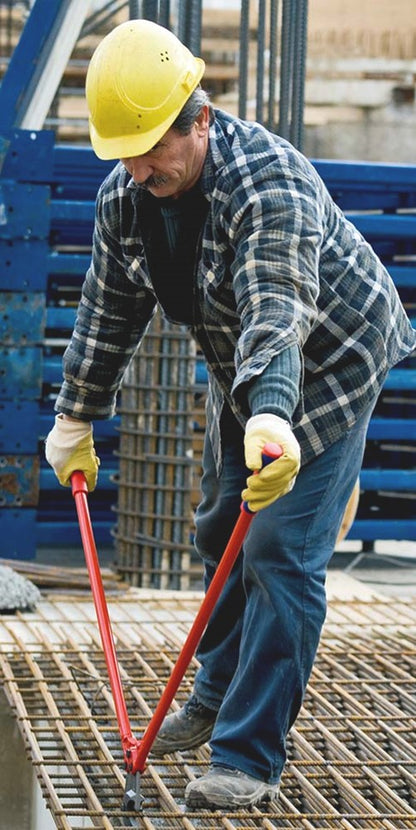 KNIPEX 71 82 950 Snijtang voor bouwstaalmatten met meer-componenten greep 950 mm