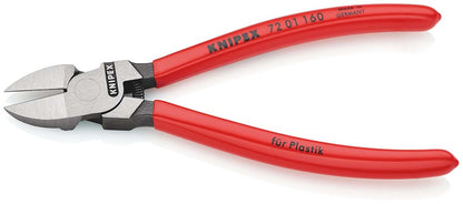 KNIPEX 72 01 160 Zijsnijtangen voor kunststof met kunststof bekleed 160 mm
