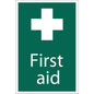 Waarschuwingsbord 'First Aid', 200x300mm