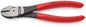 KNIPEX 74 01 180 Kracht-zijsnijtang met kunststof bekleed zwart geatramenteerd 180 mm