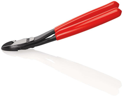 KNIPEX 74 21 200 Kracht-zijsnijtang met kunststof bekleed zwart geatramenteerd 200 mm