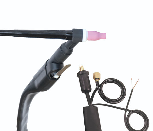 GYS TIG Toorts SR 17 L DIN Ø35/50 8m kabel (luchtgekoeld)
