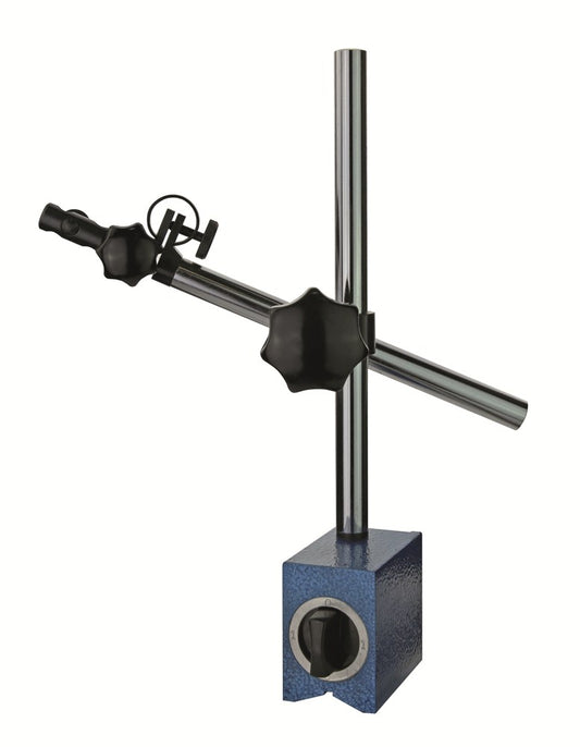 Meuhrhalter m. Magnetfu 80kg,M 12, Stange 20/16 Hohe 75x60x80mm