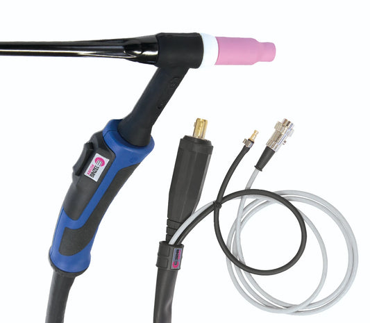 GYS TIG Toorts SR 26 DB DIN Ø35/50 8m kabel (luchtgekoeld)