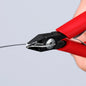 KNIPEX 75 12 125 Elektronica-zijsnijtang met kunststof bekleed gebruineerd 125 mm