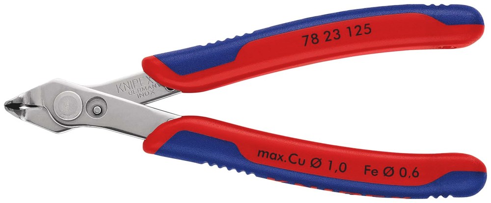KNIPEX 78 23 125 Electronic Super Knips® met meer-componenten greep 125 mm