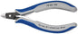 KNIPEX 79 02 120 Precisie elektronica-zijsnijtang met meer-componenten greep gebruineerd 120 mm