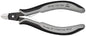 KNIPEX 79 02 125 ESD Precisie elektronica-zijsnijtang ESD met meer-componenten greep gebruineerd 125