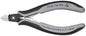 KNIPEX 79 22 125 ESD Precisie elektronica-zijsnijtang ESD met meer-componenten greep gebruineerd 125