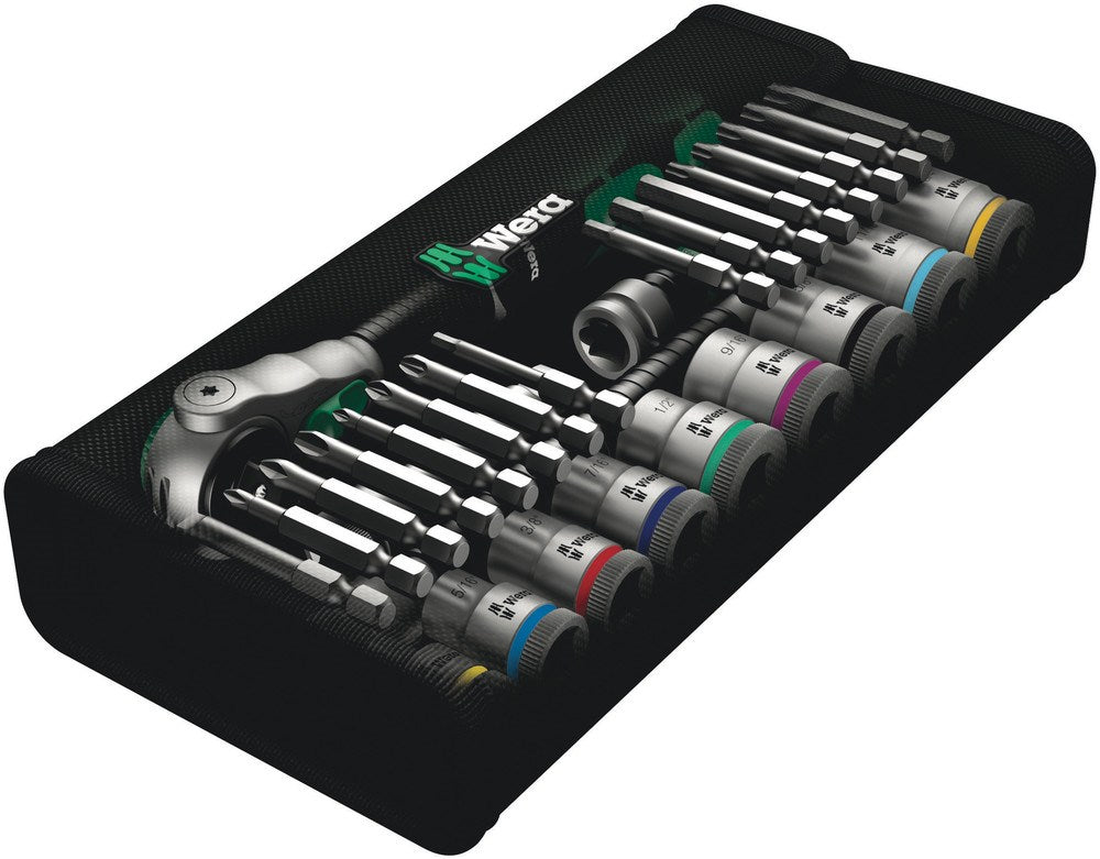 8100 SB 9 ZYKLOP SPEED-RATELSET, 3/8"-AANDRIJVING, INCH , 29-DELIG