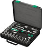 8100 SC 4 ZYKLOP SPEED RATEL- EN DOPPENSET, 1/2"-AANDRIJVING, INCH, 38-DELIG