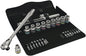 8100 SC 8 ZYKLOP METAL-RATELSET, OMSCHAKELPAL, 1/2"-AANDRIJVING, METRISCH , 28-DELIG