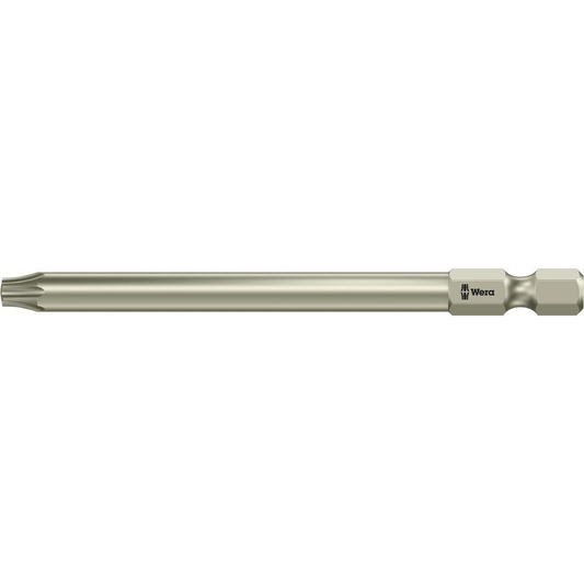 3867/4 TORX® BO BITS MET BORING, RVS, TX BO 25 X 89 MM