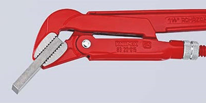 KNIPEX 83 20 015 Pijptang 45° rood poedergecoat 430 mm