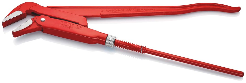 KNIPEX 83 20 020 Pijptang 45° rood poedergecoat 570 mm