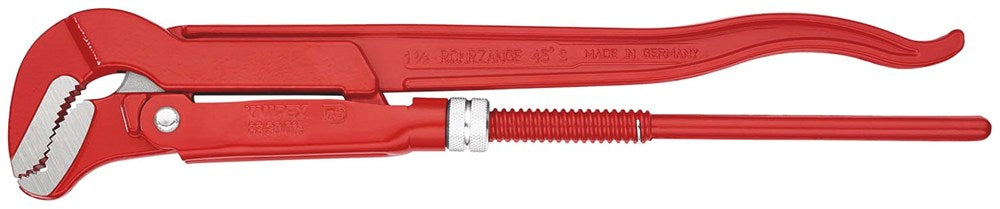 KNIPEX 83 30 015 Pijptang S-vormig rood poedergecoat 420 mm