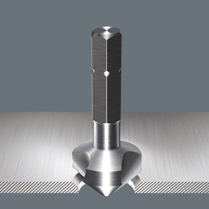 846 VERZINKBOOR-BIT, 3 SNIJKANTEN, 12.4 MM