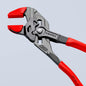 KNIPEX 86 01 250 Sleuteltang tang en schroefsleutel in één gereedschap met antslip kunststof bekleed