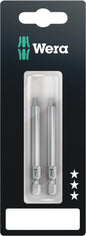 867/4 Z TORX® BO BITS MET BORING, TX 20 X 70 MM, 2-DELIG