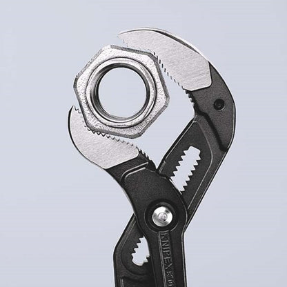 KNIPEX 87 01 560 Cobra® XXL Pijp- en waterpomptang met antslip kunststof bekleed grijs geatramenteer