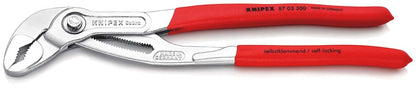 KNIPEX 87 03 300 Cobra® Hightech-waterpomptang met antslip kunststof bekleed verchroomd 300 mm