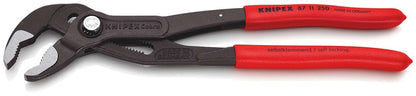 KNIPEX 87 11 250 Cobra®...matic Waterpomptang met antslip kunststof bekleed grijs geatramenteerd 250