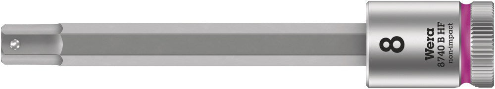 8740 B HF BINNENZESKANT ZYKLOP BITDOP MET 3/8"-AANDRIJVING MET VASTHOUDFUNCTIE, 8,0 X 100,5 MM