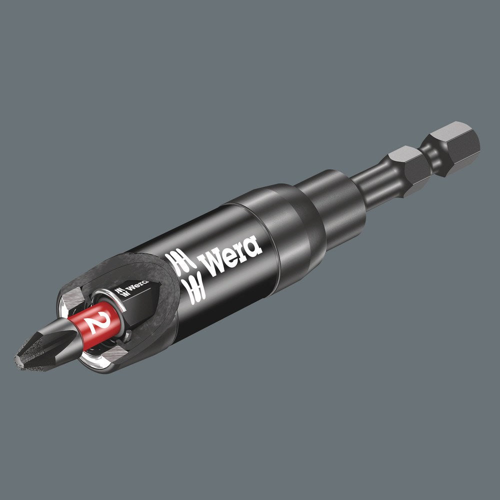 897/4 IMP IMPAKTOR HOUDER MET SPANRING EN MAGNEET, 1/4 DUIM X 75 MM