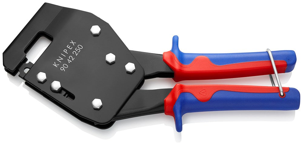 KNIPEX 90 42 250 Profiel-verbindingstang met meer-componenten greep gebruineerd 250 mm