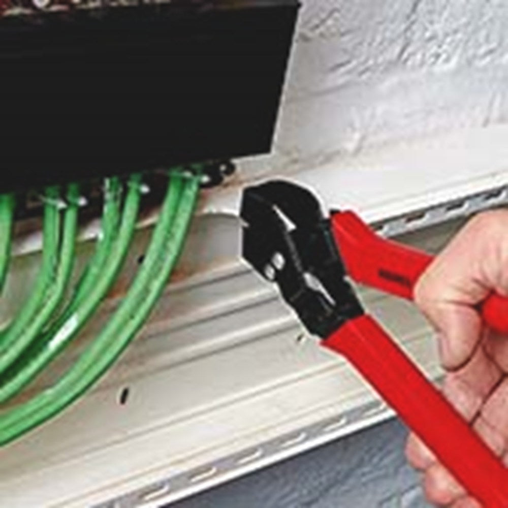 KNIPEX 90 61 20 Uitstanstang met kunststof bekleed gebruineerd 250 mm