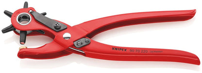 KNIPEX 90 70 220 Revolverponstang rood poedergecoat 220 mm