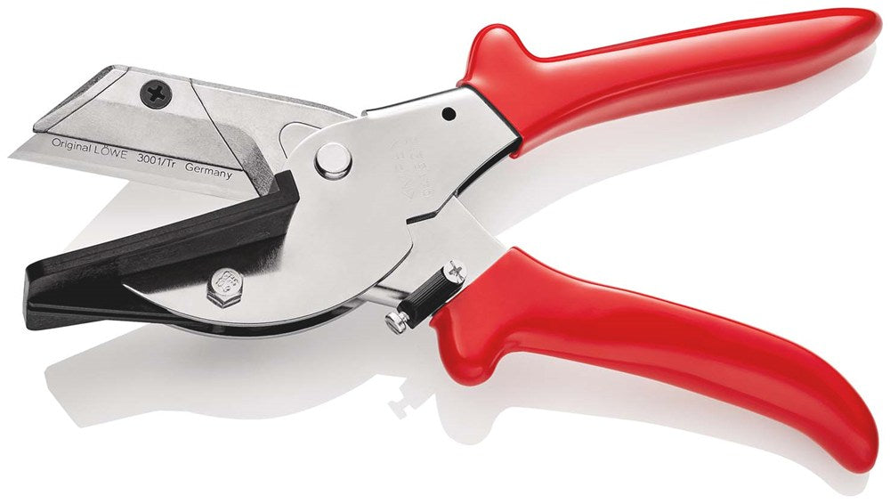 KNIPEX 94 15 215 Kabelschaar voor lintkabels met kunststof bekleed verchroomd 215 mm